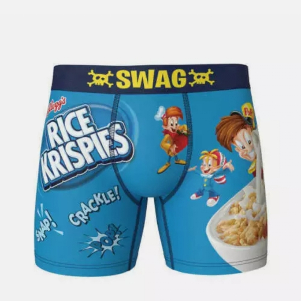 NWT Mens Rice Krispies SWAG Boxer Briefs